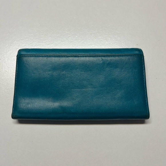 Vintage Buxton Gorgeous Blue Wallet - Picture 2 of 11